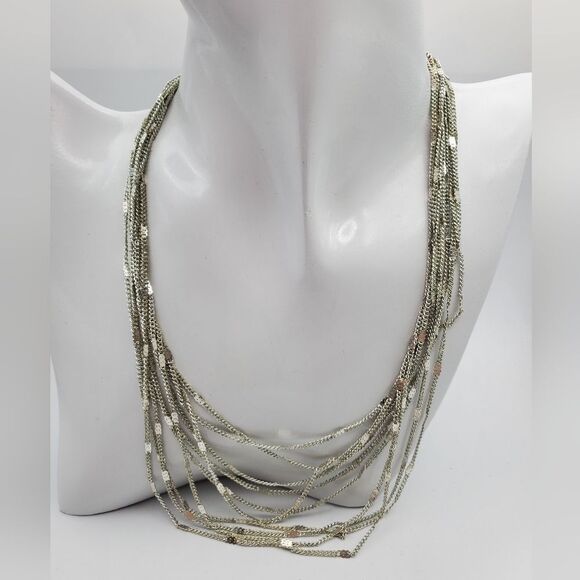 Vintage waterfall chain necklace‎ by avon N1921 - Picture 1 of 4
